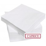2 PLY WHITE PREMIUM DINNER NAPKINS (CARTON X 1000) - CAPRICE 2DW100